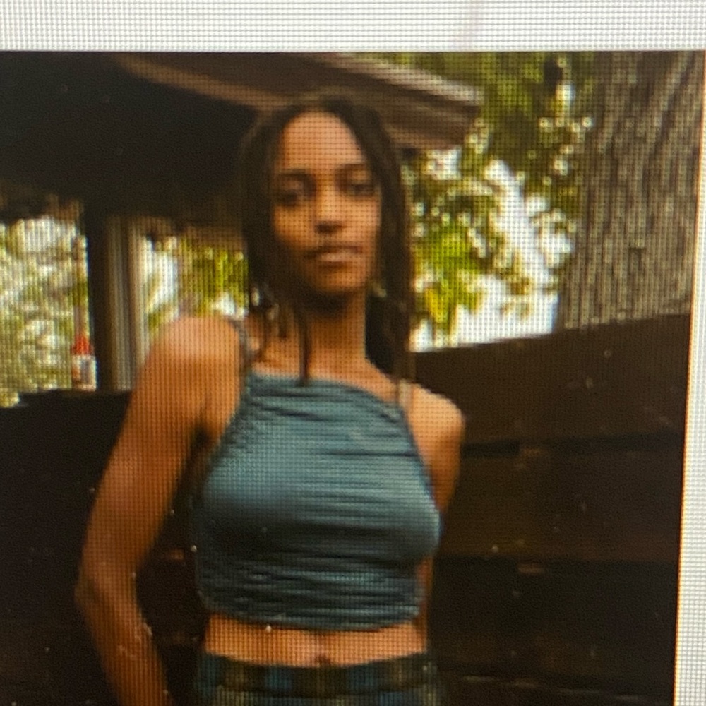 Urban outfitters Ruched high neck cami